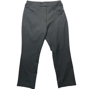 OOBE Dress Pants Womens 10 Gray Straight Leg Formal Business Office